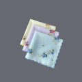 Thin Feel Cotton Handkerchief for Women, Printed Handkerchief, Retro 3PCs, 11.6in.