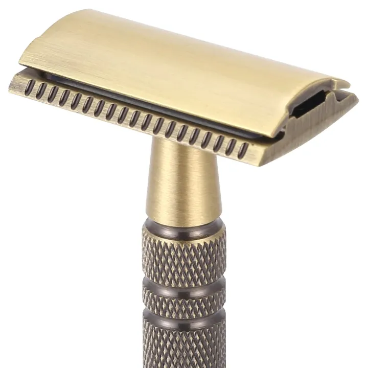 Double%20Edge%20Safety%20Razor%20Long%20Handle%20-%20Brass%20Bronze%20Blade%20Replaceable%20Razors%20For%20Men%20Shaving%20Classic%20Razor,Reusable%20Metal%20-%20Image%205