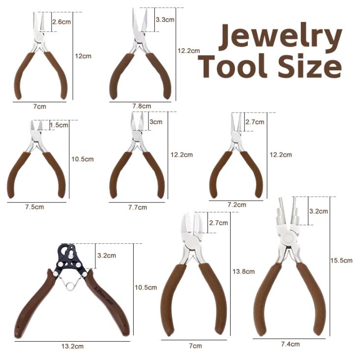 8Pcs%20Jewelry%20Making%20Pliers%20Tools%20Kit%20%20Professional%20Plier%20Supplies%20Set%20for%20%20Wire%20Wrapping%20Beading%20Jewelry%20Making%20DIY%20Craft%20Repair%20-%20Image%204