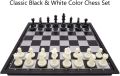 Magnetic Chess Set with Folding Board – Portable Travel Chess Game for Adults & Kids – Strong Magnetic Pieces, Storage Compartment, Durable ABS Material – Classic Brain Game for Learning, Strategy & Fun – Indoor Outdoor Board Game Gift. 