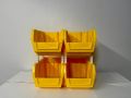 4pc Plastic Bin box Storage System Small Container. 