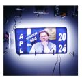 Led number plate for all bike fitting, customize name or number, with pic, imran khan wali number plate, new 3d number plate for bike, fancy number plate, water proof, best quality, amazing design. 