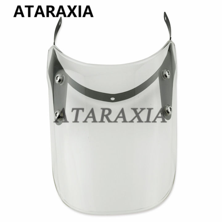 Motorbike%207.5"%20Headlight%20Windshield%20Fairing%20Compact%20Sport%20Wind%20Deflector%20Instrument%20Visor%20For%20Royal%20Enfield%20Classic%20500CC%20Models%20-%20Image%205