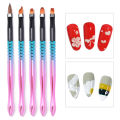 20Pcs/Set Nail Art Brush Ombre Brushes UV Gel Nail Polish Brush Painting Drawing Carving Pen Set For Manicure DIY Design Tools. 