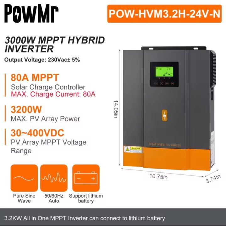 Solar hybrid invertor 3.2 kw