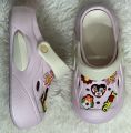 New Premium EVA Rubber High Heel Crocs With Cute Charms Ultra Comfortable & Durable Cushioned For Girls & Ladies. 