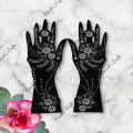 Henna Mehedi Stickers for both hands ( Pair Sticker). 