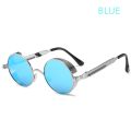 Steampunk Glasses New Fashion Round Sunglasses Europe And The United States Retro Glasses Trend Men and Women Models Sunglasses. 