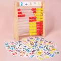 Wooden Abacus For Kids Mathematics Learn , Count, Addition, Multiplication, subtraction. 