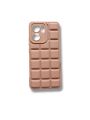 OPPO Reno 13F 4G / 5G Back Cover Soft Matt Chocolate Design Camera Protection Shockproof Phone Case. 