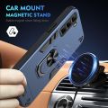 Infinix Hot 50 Pro / Hot 50 Pro Plus (6.78-INCH)  premium Case Luxury Shock-Proof Armor With Car Ring Stand Cover. 