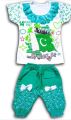 14 August Independence Day Baby Girls Dress White & Green/ Jashn-e- Azadi sale on Baby Girls Dresses/ 14 August Baby Girls Dresses/ Baby Girls Dresses Special Azadi sale. 