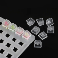 10/20pcs Blank ABS Frosted Translucent 1U R4 Keycaps for Cherry MX Switches Mechanical Keyboard Replacement.