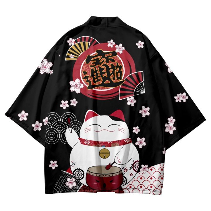 Japanese%20Cat%20Samurai%20Haori%20Kimono%20Cardigan%20Men%20Women%20Ukiyo-e%20Style%20Anime%20Cosplay%20Kimono%20Open%20Front%20Streetwear%20Harajuku%20Coat%20-%20Image%204