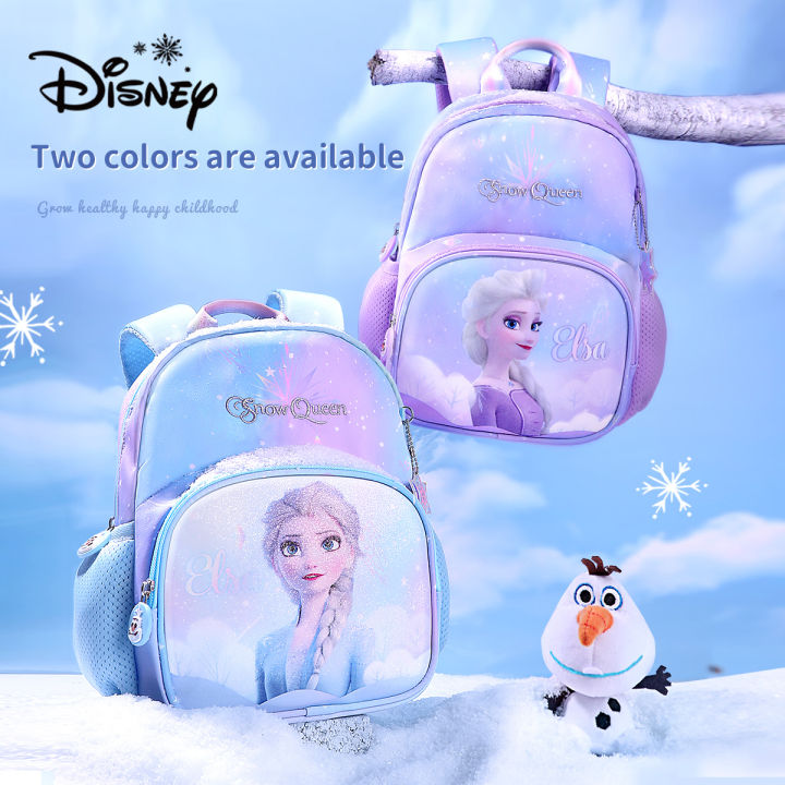 Disney Toddler Backpack: Frozen Princess Elsa Backpack for Little Girls - Lightweight Large Capacity School Bag for Nursery