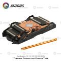 Laptop Heatpipe Pure Copper Tube Tubing For Computer Notebook GPU Cooling CPU Air Cooler Heat Pipe Flat or Round 150mm-400mm. 