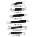 6 PCS Portable Auto Door Clip Trim Removal Tools Kits Car Dashboard Audio Radio Panel Repair Metal Removal Pry Disassembly Tools. 