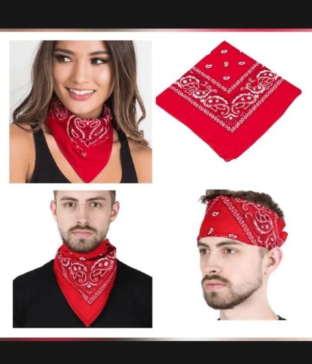 pack of 5. Ethnic unisex bandana scarf head wrap scarf