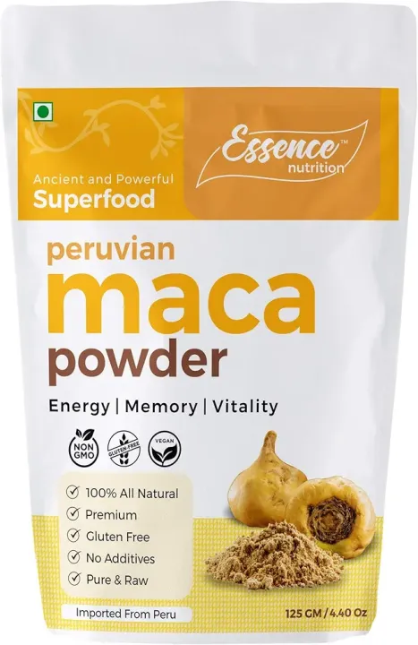 Maca Root Powder (100 Grams) - All Natural & NON GMO Maca Root Powder Imported From Peru - Use as a Maca Coffee For Men