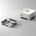 For Mac mini M4/M4 Pro Desktop Stand Computer Riser Dustproof Base Heat Dissipation Bracket Aluminum Alloy Cooling Holder Dock. 