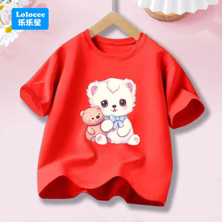 2025%20Cute%20Bear%20Print%20Graphic%20T%20Shirts%20for%20Kids%20Clothes%20Cotton%20Loose%20Short%20Sleeve%20Tops%20Girls%20Casual%20Tees%20Children's%20Clothing%20XWW1%20-%20Image%203
