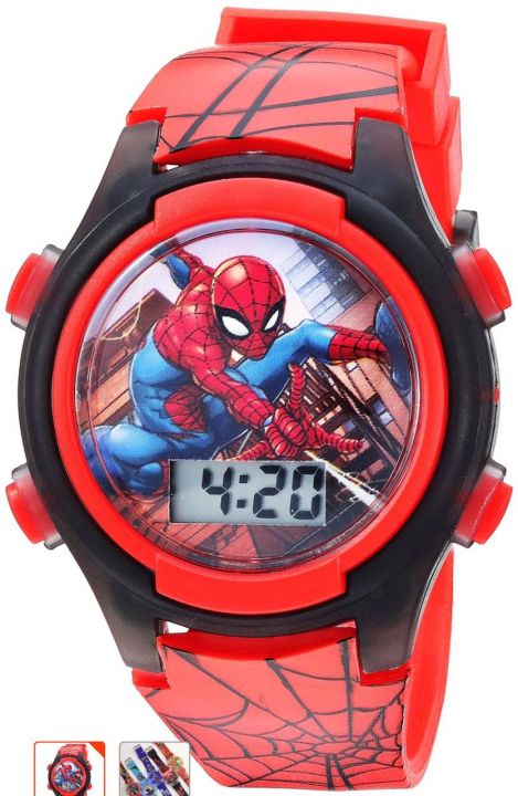 Spider Man Watch With Light