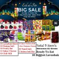 10 Biggest Lavashak / 10 Imported lavashak + 10 Hampa Imli + 10 Fruity Bar + 5 Imista Imli + 10 Chili Mili + 20 Tamil Imli + 10 Dakar Chutni Balls  + 12 Dakar Churan + 1 Box  ChatPata Churan Eid Big Sale 2 order par 2 Big Fruity Bar (Total 9 items Deal)#6. 
