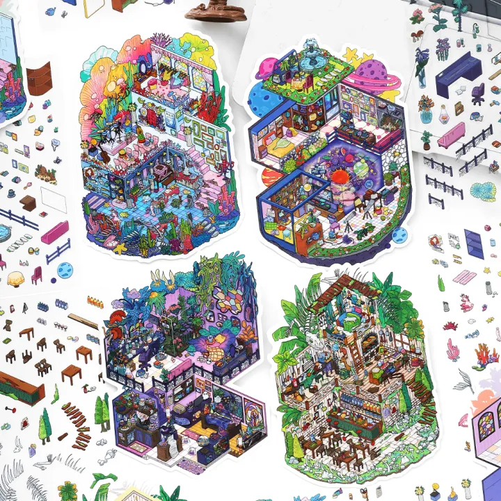 Kawaii%20Deep%20Sea%20Music%20Hall%203D%20space%20station%20Landscape%20Sticker%20%20DIY%20Pocket%20Cabin%20Scene%20festival%20%20%EF%BB%BF%20-%20Image%206