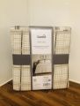 dunelm king size duvet cover, Piper grey, soft brushed cotton. 