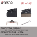 TESNO Ceramic Brake Pads for MTB Hydraulic Disc Brakes Shimano Compatible Bicycle Accessories for Mountain Road Bike. 