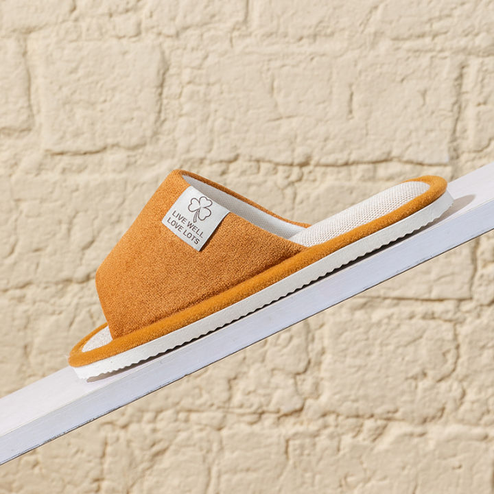 Linen%20Ladies%20Open%20Toe%20Slippers%20Breathable%20Non-stinky%20Feet%20Home%20Wooden%20Floor%20Non-slip%20Comfortable%20Soft%20Bottom%20Indoor%20-%20Image%203