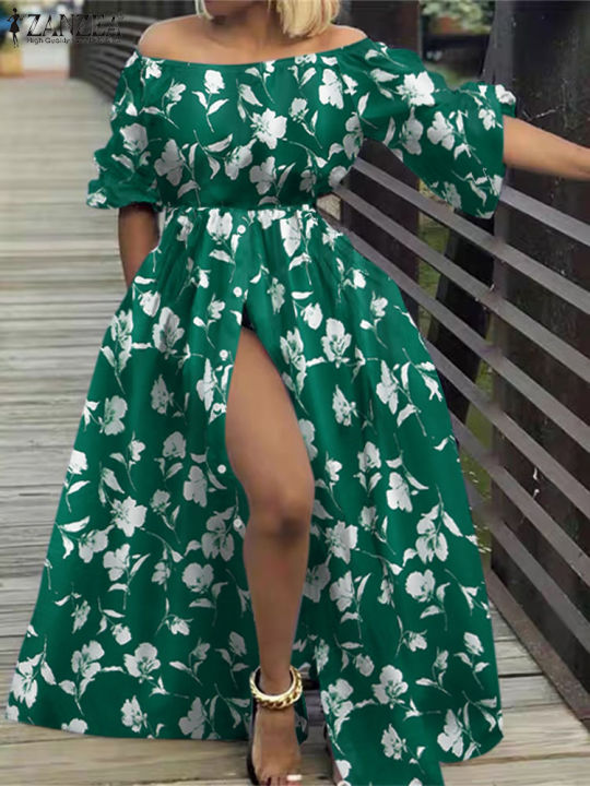 Plus%20Size%205XL%20ZANZEA%20Summer%20Women%20Off%20Shoulder%20Sundress%202025%20Bohemian%20Floral%20Printed%20Maxi%20Dresses%20Casual%20Holiday%20Long%20Vestidos%20-%20Image%202