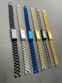 Men's Luxury Bracelet - Personalized Stainless Steel Wristband - for Fashionable Men - Premium Quality Bracelets. 