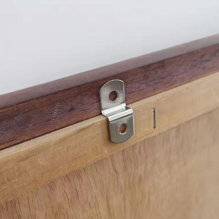 20pcs%20Z%20Shape%20Corner%20Brackets%20Offset%20Canvas%20Clips%20with%20Screws%20Iron%20Clip%20Framing%20Supporting%20for%20DIY%20Furniture%20Making%20Supplies%20-%20Image%202