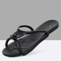 2024 Summer Women Folding Slippers Adults Portable Trip Travel Sandals Couples Indoor Soft Slides Men Beach Non-slip EVA Shoes. 