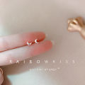 925 Silver Needles Silver Color Mini Star Heart Butterfly Stud Earrings for Women Hypoallergenic Daily Wear Ear Girls Pierc . 