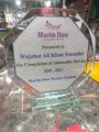 GlassTrophy | Shield | Award | 8mm customize. 