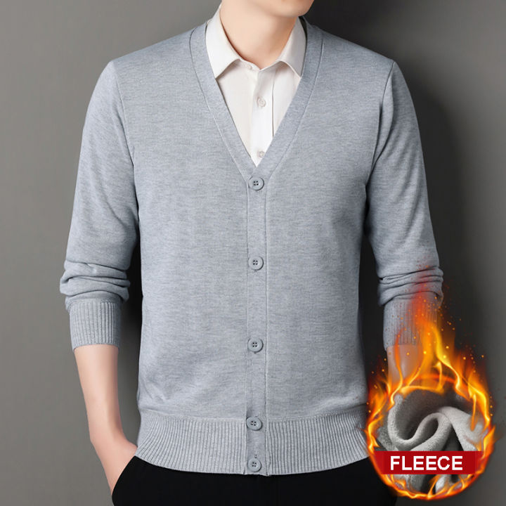 Mens%20Autumn%20Clothes%20Fleece%20Cardigan%20Jacket%20Knitted%20Sweater%20Outwear%20V-neck%20Fashion%20Cardigans%20Warm%20Men's%20Top%20-%20Image%203