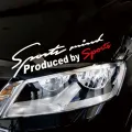 Sport Letter Car Stickers Emblem Badge Decal Auto Automobile Bonnet Sticker. 