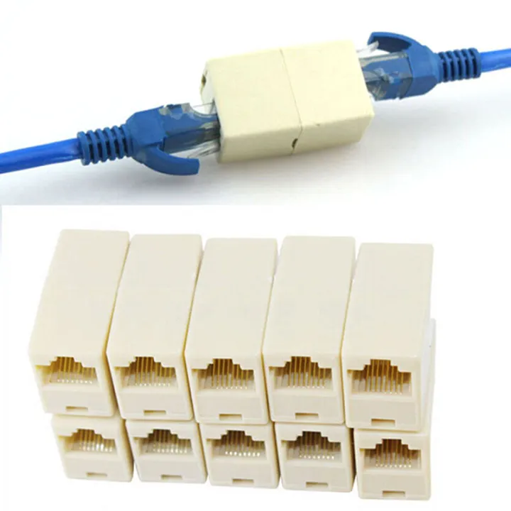 10PCS%20RJ45%20Female%20to%20Female%20Ethernet%20Cable%20Joiner%20Network%20Lan%20Connector%20New%20-%20Image%202