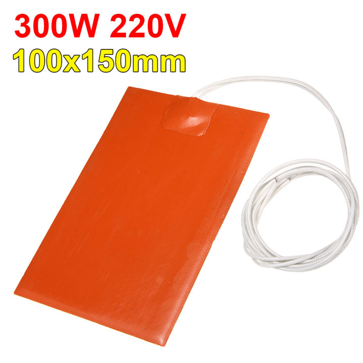 220V 300W Engine Oil Pan Sump Tank Silicone  Heating Pad Heated Plate Kits For Car SUV Truck Waterproof Insulation Board