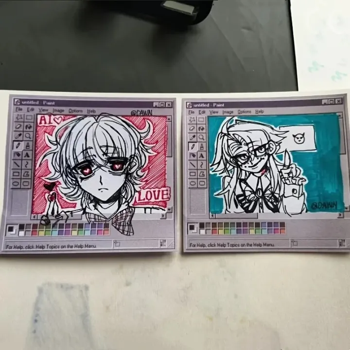 Vintage%20Retro%20Computer%20Drawing%20Board%20Notepad-50/100%20Sheets%20Square%20Paper%20for%20Creative%20Illustration%20Design%20Sketching%20Craft%20Supplie%20-%20Image%206