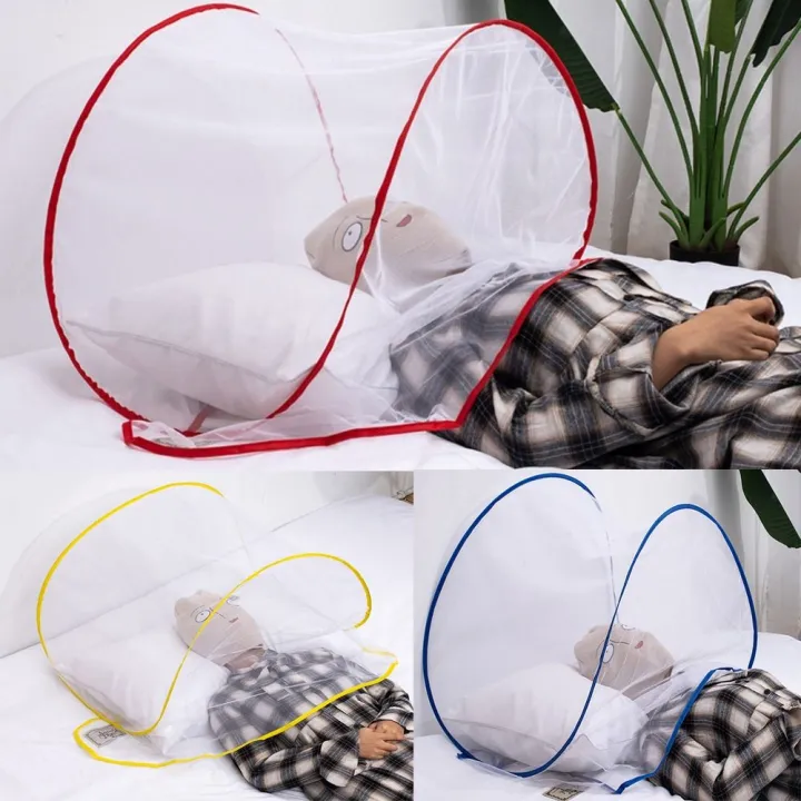Summer%20Pop-Up%20Mini%20Folding%20Mosquito%20Net%20Cover%20Portable%20Encryption%20Anti-Mosquito%20Head%20and%20Face%20Pest%20Control%20Home%20Textile%20Bed%20Nets%20-%20Image%202