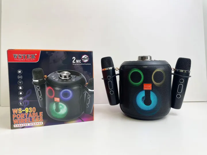 Wireless%20Bluetooth%20Speaker%20Integrated%20Handheld%20Dual%20Microphone%20Colorful%20Karaoke%20Outdoor%20Portable%20Mini%20Subwoofer%20-Wster%20-%20Image%202