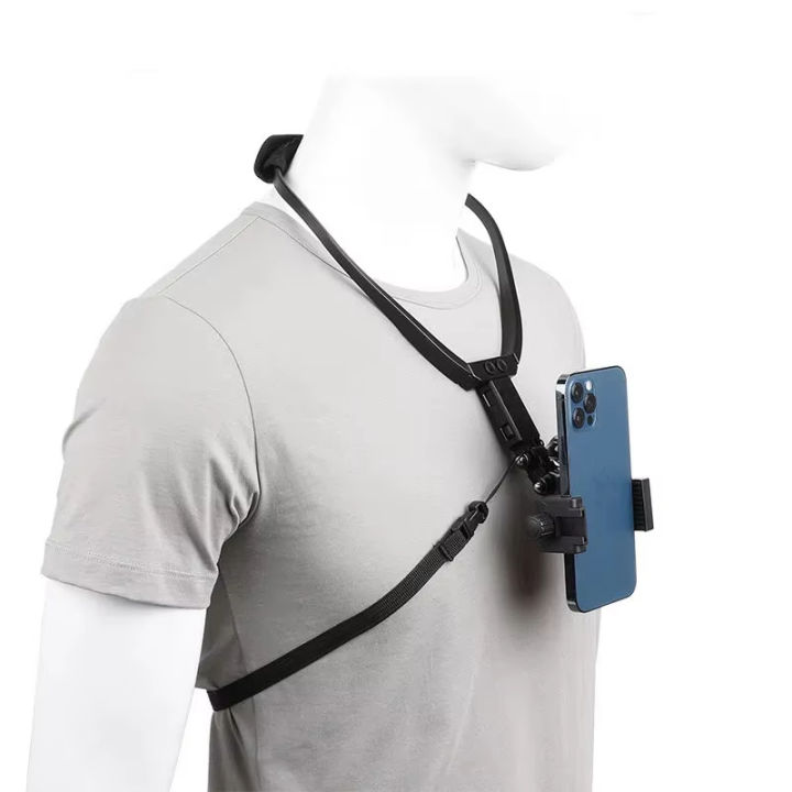 Hands Free Wearable Neck Hanging Lazy Mobile Phone Holder First Perspective Recording of Life For iPhone Stand