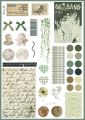 Green aesthetic stickers A5 uncut | journaling , Plant , Nature Tropical, Boho, Vintage  stickers | mobile laptop phone decoration. 