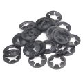 150Pcs Flat Washer Gasket Kit M3 M4 M5 M6 M8 M10 M12 Push Locking Star Lock Washers 65 Manganese Steel Assortment Kit. 