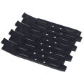Hard Drive Mounting Bracket - 4 Pairs Black Chassis Desktop HDD Shelf Slider, Computer Cooler Mounting Rail.