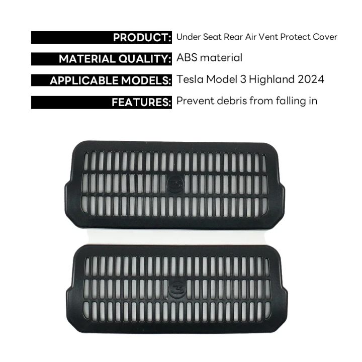 For%20Tesla%20New%20Model%203%20Highland%202024%20Under%20Seat%20Rear%20Air%20Vent%20Protective%20Cover%20M3H%20Anti-blocking%20Backseat%20Outlet%20Grille%20Mesh%20Net%20-%20Image%207