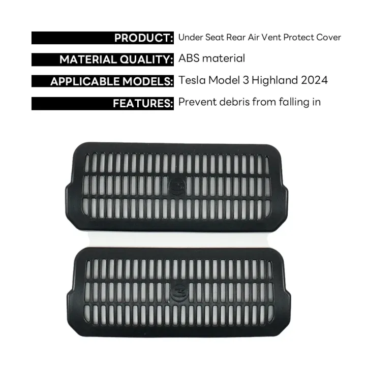 For%20Tesla%20New%20Model%203%20Highland%202024%20Under%20Seat%20Rear%20Air%20Vent%20Protective%20Cover%20M3H%20Anti-blocking%20Backseat%20Outlet%20Grille%20Mesh%20Net%20-%20Image%207